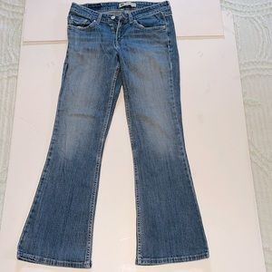 10. Levi 518 Superlow Bootcut Denim Jeans